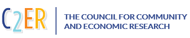 The Council for Community and Economic Research logo