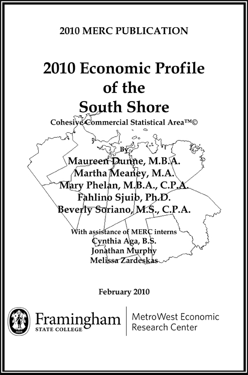 Greater Metrowest Economic Profile February 2010