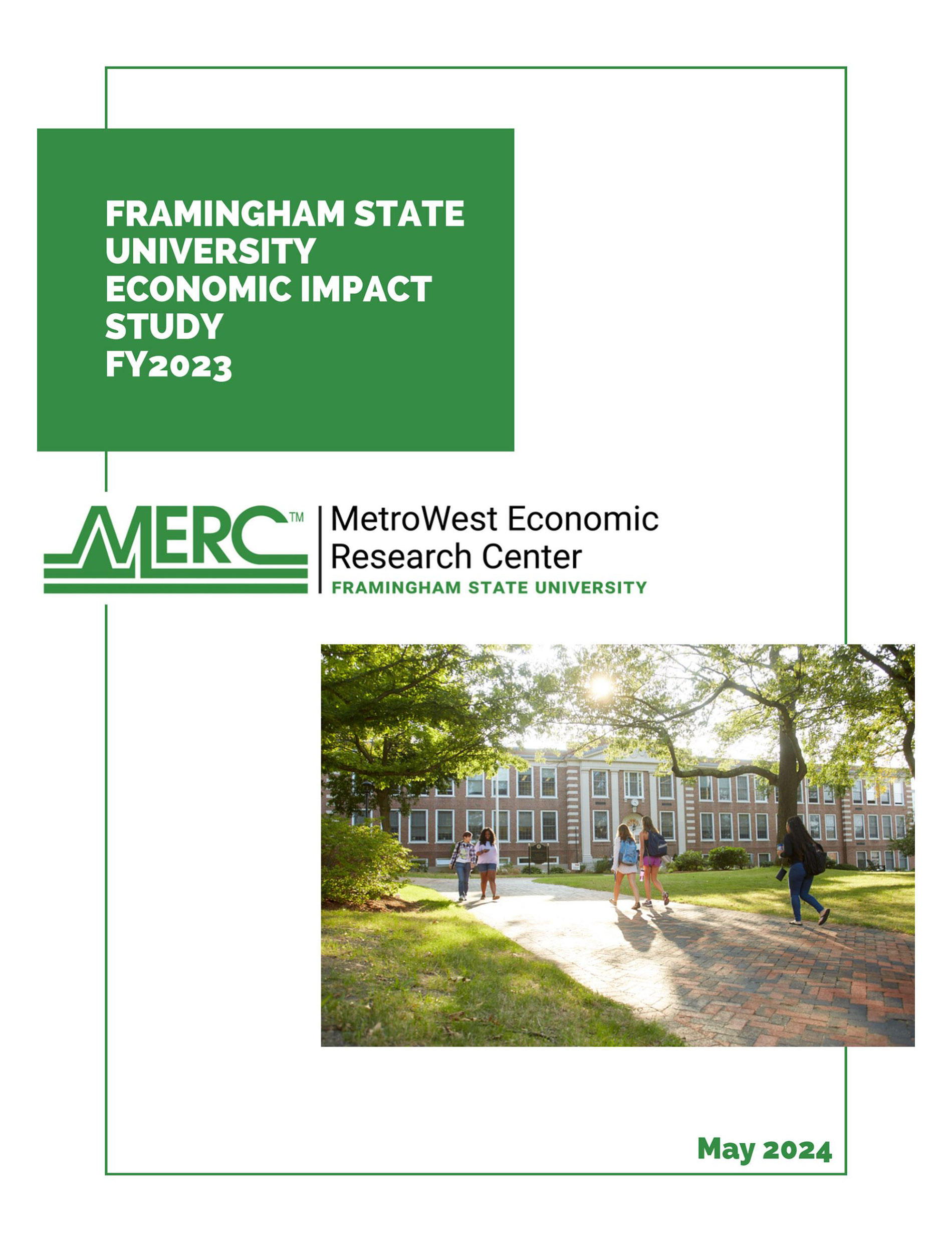 Framingham State University Economic Impact Study FY2023